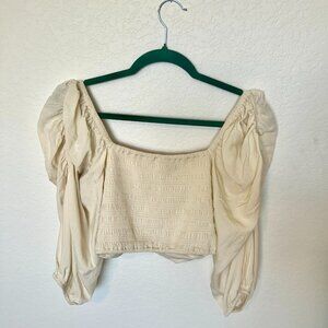 Shore Reversible Palmer Top - Cropped Top